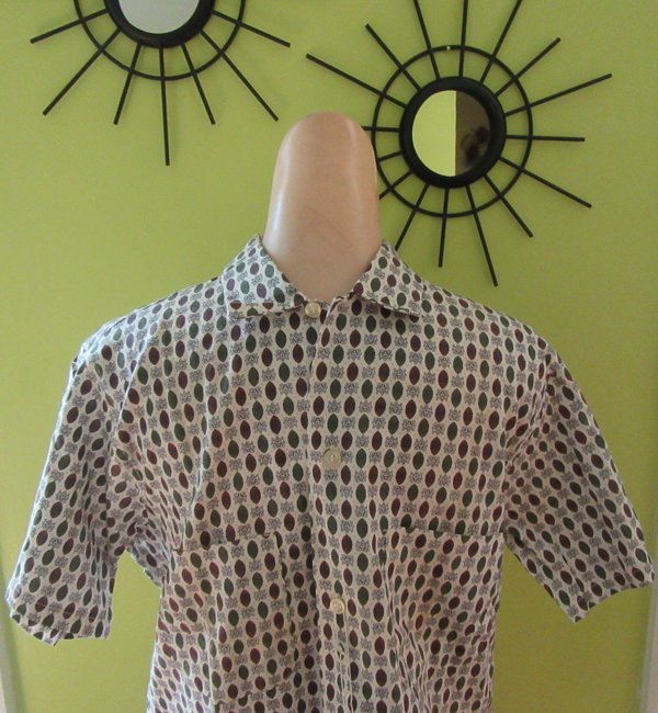 1950's Boys Cotton Shirt Never Worn Vintage Clothing