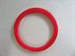 Red Bakelite Bangle Bracelet Vintage Costume Jewelry