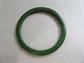 Bakelite Green Swirly Bangle Bracelet Spacer Vintage Costume Jewelry