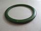 Bakelite Green Swirly Bangle Bracelet Spacer Vintage Costume Jewelry