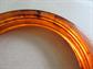 Bakelite Iced Tea Bangle Bracelet Slice Set  FOUR Bangles Stack Vintage Costume Jewelry