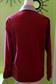 1970's BVD Knits Polyester Wine Colored Shirt Mens Vintage Clothing 