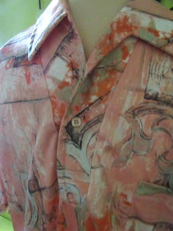 Vintage Lilly Dache Men's Shirt 1970's Vintage Clothing 
