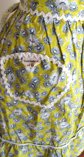 1940's Vintage Daisies Cotton Apron Never Worn