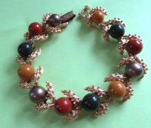 1950's Bracelet Signed Amerique Vintage Jewelry Smaller Wrist