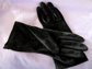 Vintage 1990's Ladies Black Velveteen Evening Gloves Never Worn