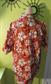 Pineapple Connection Men's Hibiscus Flower Hawaiian Style Cotton Shirt XL Tiki Luau Aloha