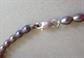 Genuine Freshwater Pearl Necklace Sterling Clasp 24