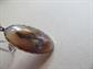 Vintage Sterling Silver Agate ? Pendant 18