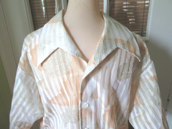 1970's Men's Disco Shirt Vintage Clothing