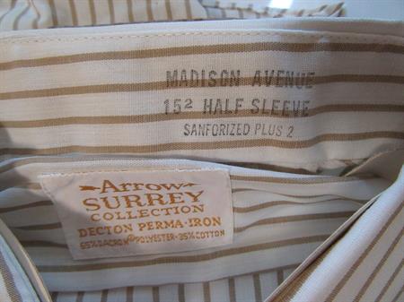 Men's Vintage Arrow Shirt Short Sleeve Never Worn 