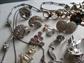 Vintage Rhinestone Destash Lot Some Wearable Missing Stones Coro Czech Upcycle Repurpose