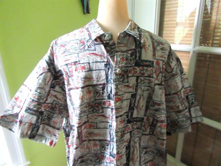 Men's Vintage Cotton Hawaiian Shirt 