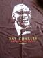 Ray Charles Father of Soul T Shirt Never Worn Dead Stock Chocolate Brown 2005 Zion Rootswear 