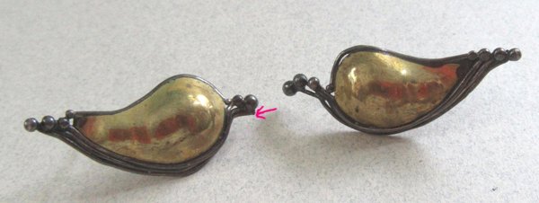 Joseph Downs Sterling Pierced Earrings Fine Jewelry