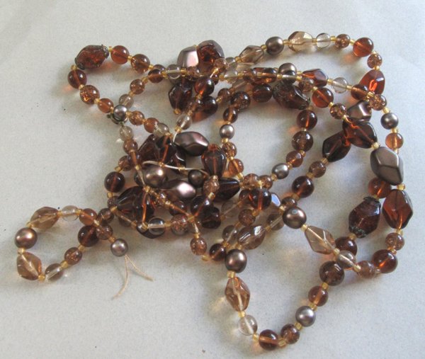 Vintage Glass Beads Lot Jewelry Making Supplies