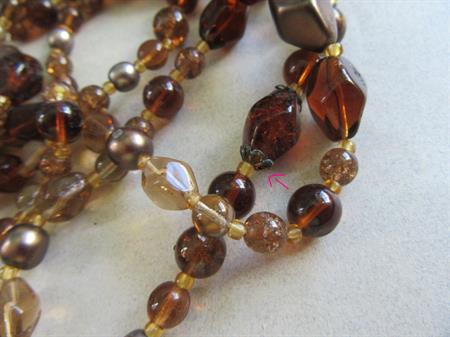 Vintage Glass Beads Lot Jewelry Making Supplies