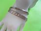 Two Sterling Silver Bracelets Minor Italy 925 Fine Jewelry 33.8 Grams