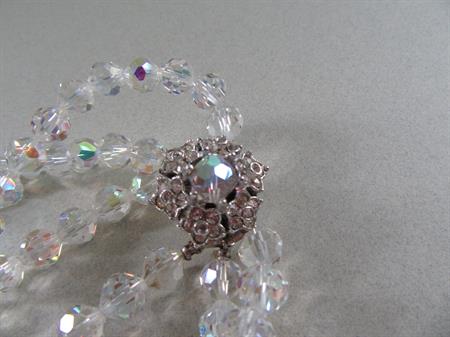 1950's Crystal Bracelet Smaller Wrist Vintage Jewelry 