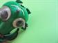 Anthropomorphic Google Eyes Pendant Happy Dark Green Pear Googly Eyes Fruit Costume Jewelry