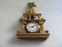 Vintage Clock Fur Clip Weathervane 