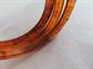 Iced Tea Bakelite Bangle Bracelet Trio Vintage Costume Jewelry