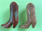 Vintage Cowboy Boot Pins Cowgirl Country Western 