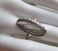 Sterling Silver Abalonee Ring Size 5 1/2 And Weighs 2.9 Grams