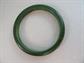 Bakelite Bangle Green Bracelet Yellow Swirls