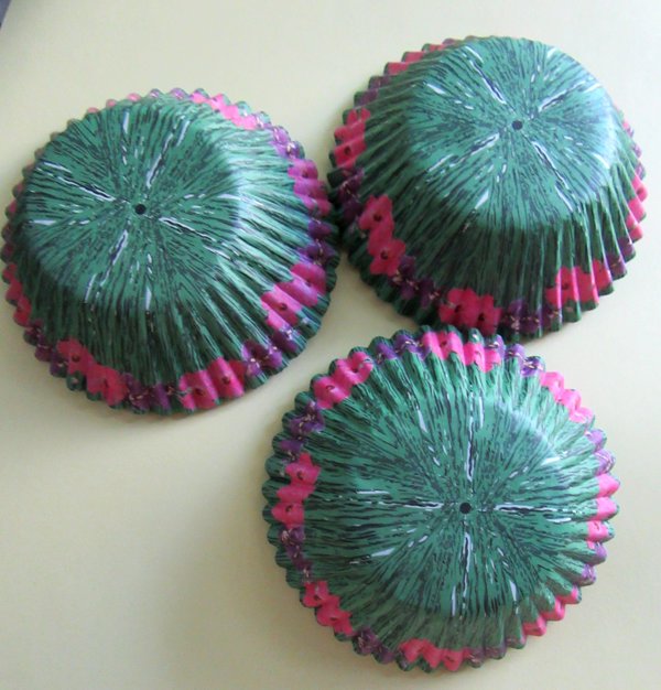 Hawaiian Floral Cupcake Liners Lot Over 150 baking Supplies