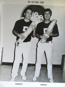 Vintage Jai Alai Player Photos 1977 Milford Connecticut Fronton