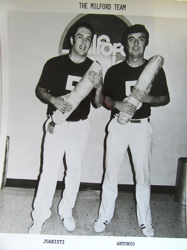 Vintage Jai Alai Player Photos 1977 Milford Connecticut Fronton