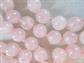 Vintage Genuine Pink Rose Quartz Necklaces Genuine Stone Ladies Jewelry