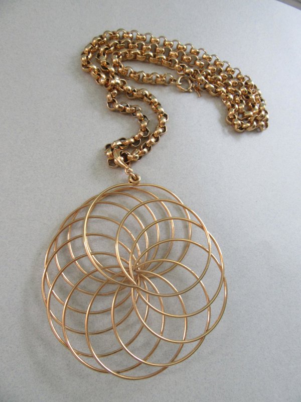 Vintage Crown Trifari Necklace Signed Vintage Jewelry