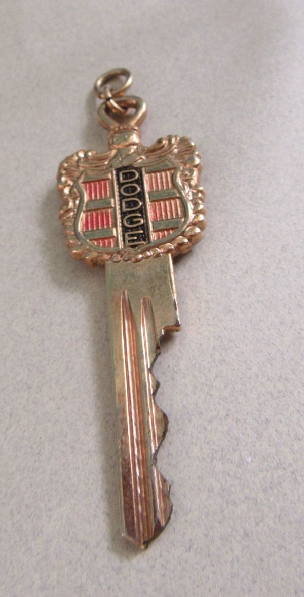 1940's Vintage Dodge Key Classic Car Show Accessories Automobilia