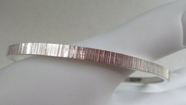 Vintage Monet Bangle Bracelet  Silver Tone Signed Jewelry