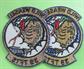 Vintage Air Force Wild Weasel 39 TFTS Snake Viper Embroidered Patches Military Memorabilia 