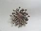 1950's Atomic rhinestone Pin Brooch 2