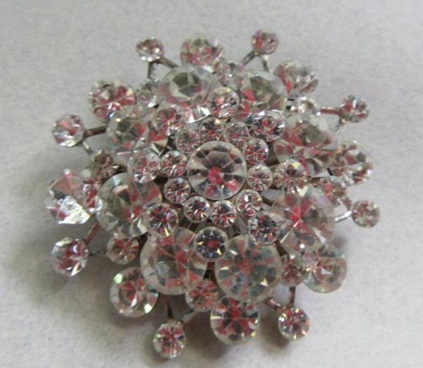 1950's Rhinestone Pin Vintage Jewelry 