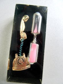 1950's Phone Timer Hong Kong Vintage Kitchen Decor