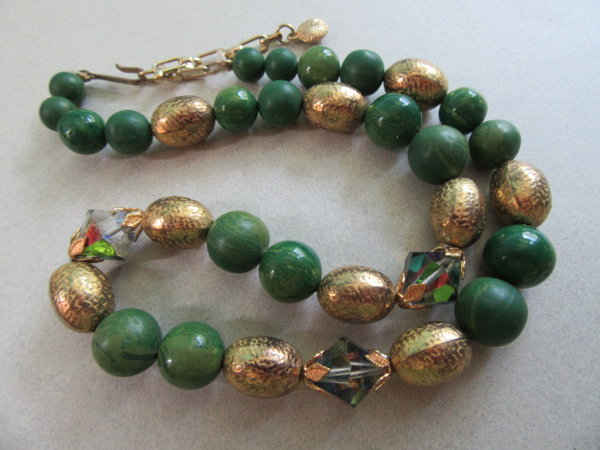 Vintage Karu-Arke Choker Necklace Signed Jewelry