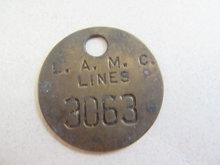 1940's Los Angeles Metro Transit Lines Employee ID Collectibles 