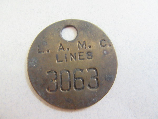 1940's Los Angeles Metro Transit Lines Employee ID Collectibles 