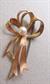 Krementz Genuine Pearl Bow Pin Signed Jewelry