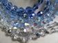 Crystal Necklace Lot Destash Take Apart Beads for Earrings Jewelry Supplies