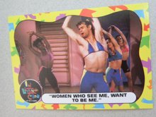 In Living Color Jim Carrey Vera DeMilo Card Or Sticker TV Memorabilia
