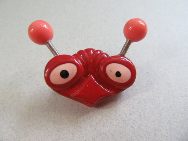 Vintage Alien Pin  Never Worn UFO Area 51 Martian 