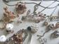 Rhinestone Destash Lot Jewelry Harvest Making Supplies Junk Parts for Crafting Repair Upcycle Repurpose