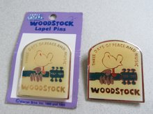  Woodstock Anniversary Pins Applause 1989 