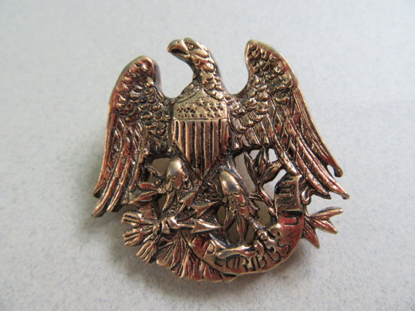 Vintage Sarah Coventry Eagle Pin Signed Jewelry 